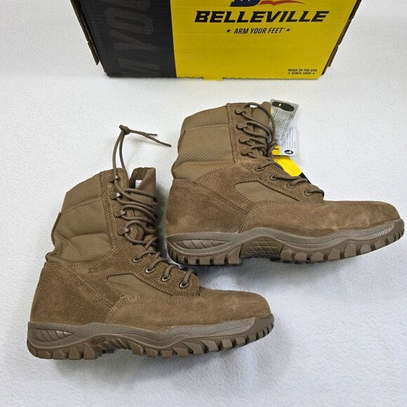Belleville C312 ST Mens 10.0 Reg Tactical Boots Hot Weather Steel Toe NEW - Picture 4 of 9